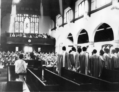 On the first anniversary of Dr. Martin Luther King, Jr’s Assassination, CBS organized the first Black Martyr's Weekend. The event was designed to honor Dr. King and others
who died fighting for racial justice. The event included a speech by Dr. Nathan Hare, the chairman of the Black Student Party at San Francisco State College; a panel discussion titled "In Defense of Black People — The Black Panther
Party" which featured three members of the Des Moines Black Panther Party; a lecture by Dr. Charles H. Nichols, a visiting professor of History and American Studies at Grinnell, titled “Martin Luther King, Jr. and the Present American Mood”; a dance performance by CBS members; a dance headlined by the Jackson 5; and a speech by William Strickland, a New York psychologist and founder of the Northern Student Movement. 
